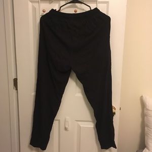 H&M black cotton jogger, $5